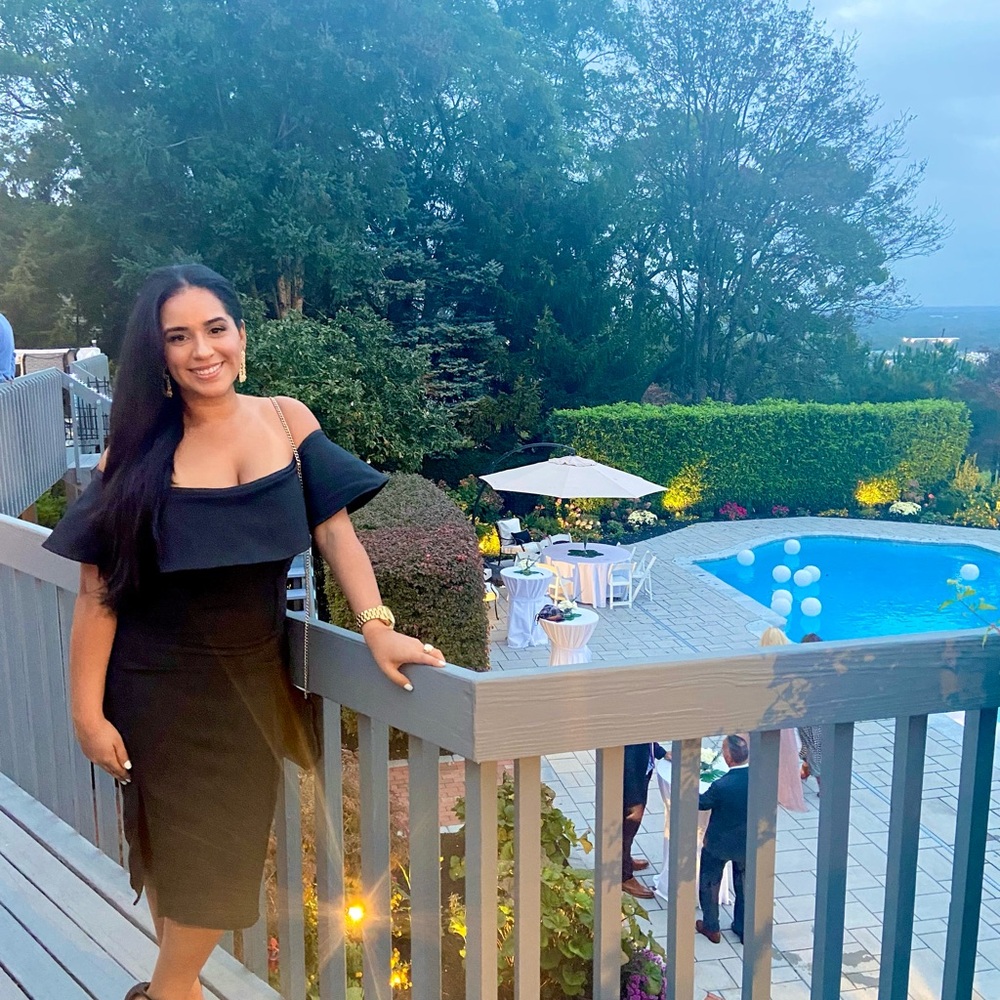 Fashion Nova Black Off-Shoulder Dress